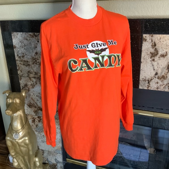 Halloween Long sleeve 100% cotton T shirt - Picture 6 of 7